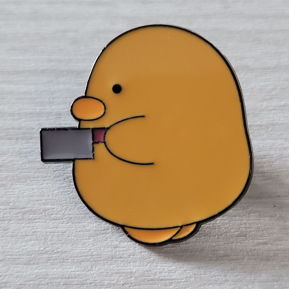Deadly Duckie Enamel Pin